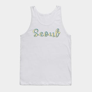 Spend Some Time in Seoul, Korea Tank Top